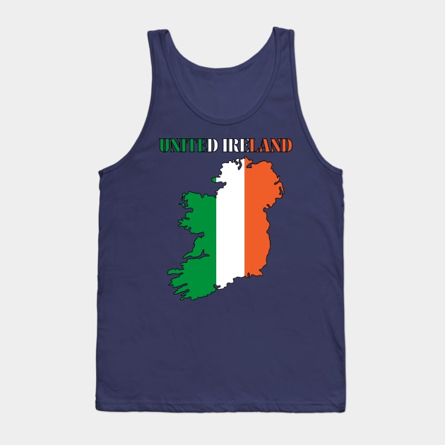 United Ireland Irish Reunification Tank Top by soulfulprintss8